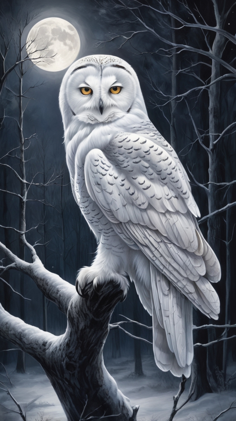 A white Owl