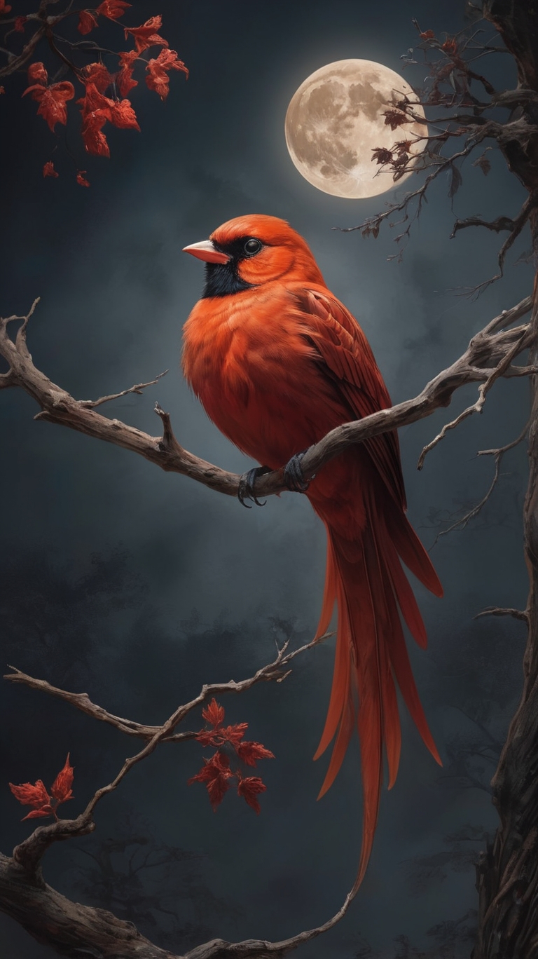 A red bird