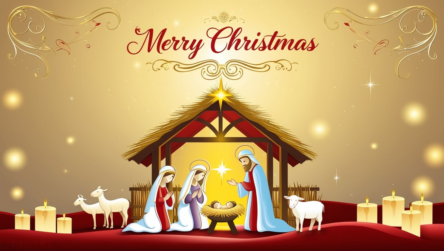Jesus Christ Christmas Wallpapers