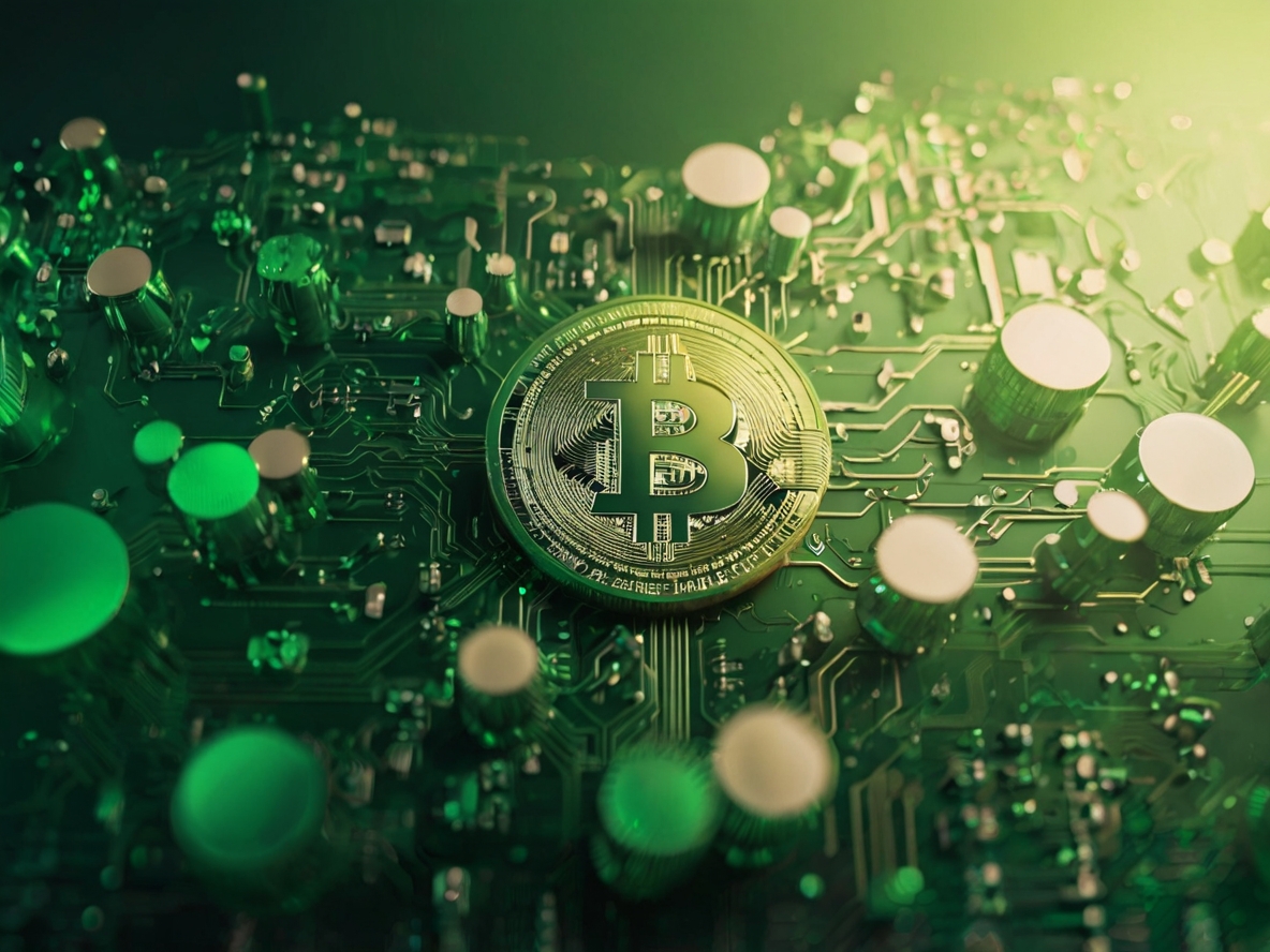 Eco-friendly Bitcoin Wallpaper