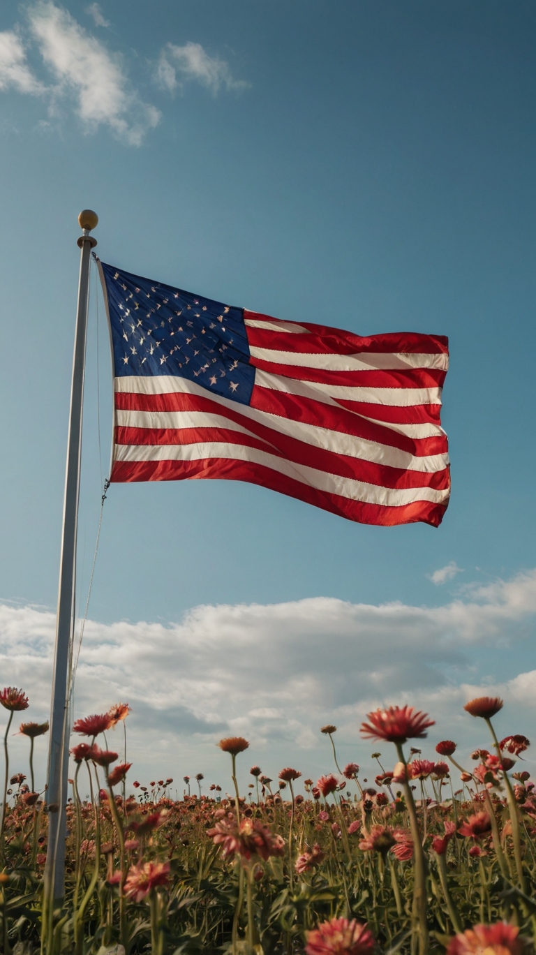 National flag of USA